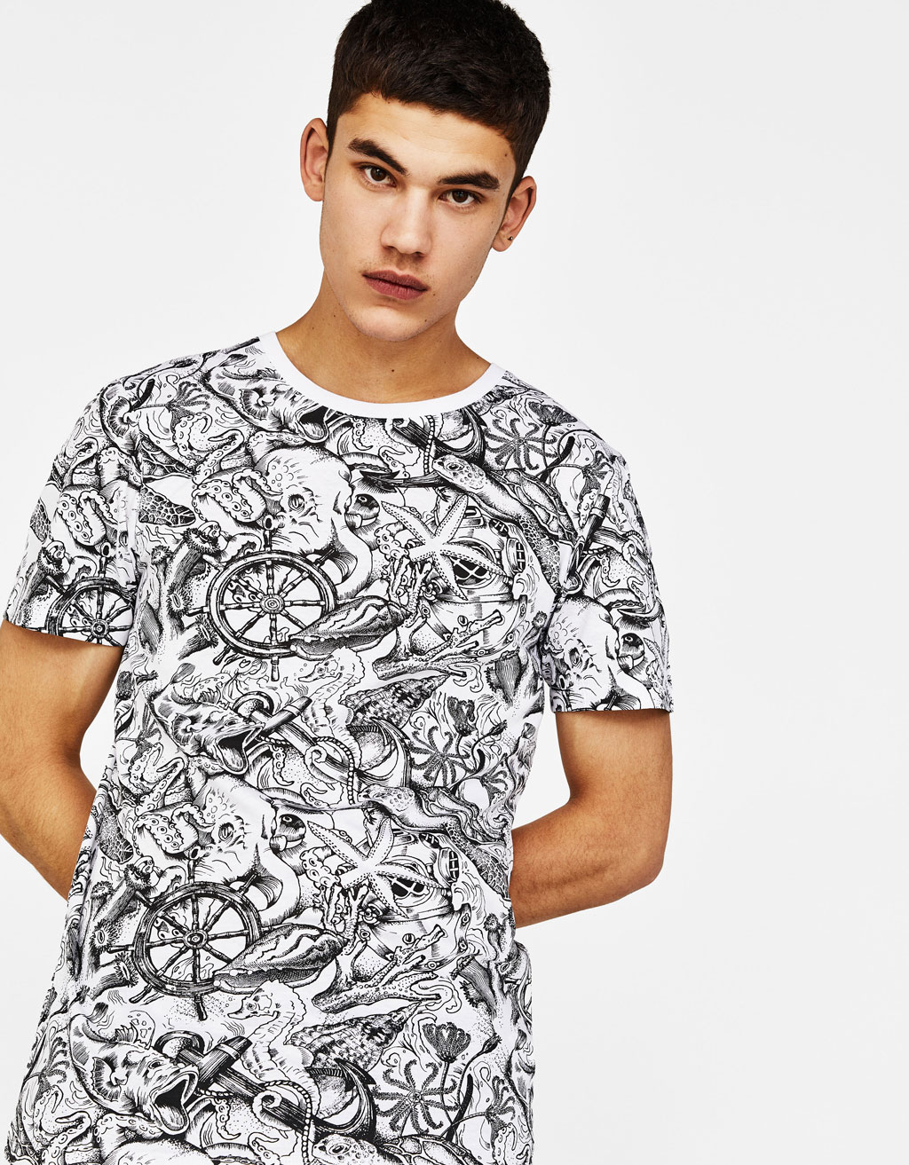 magliette bershka uomo