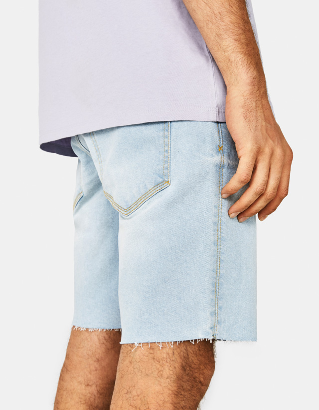 Jeans-Bermudashorts im Slim Fit Comfort