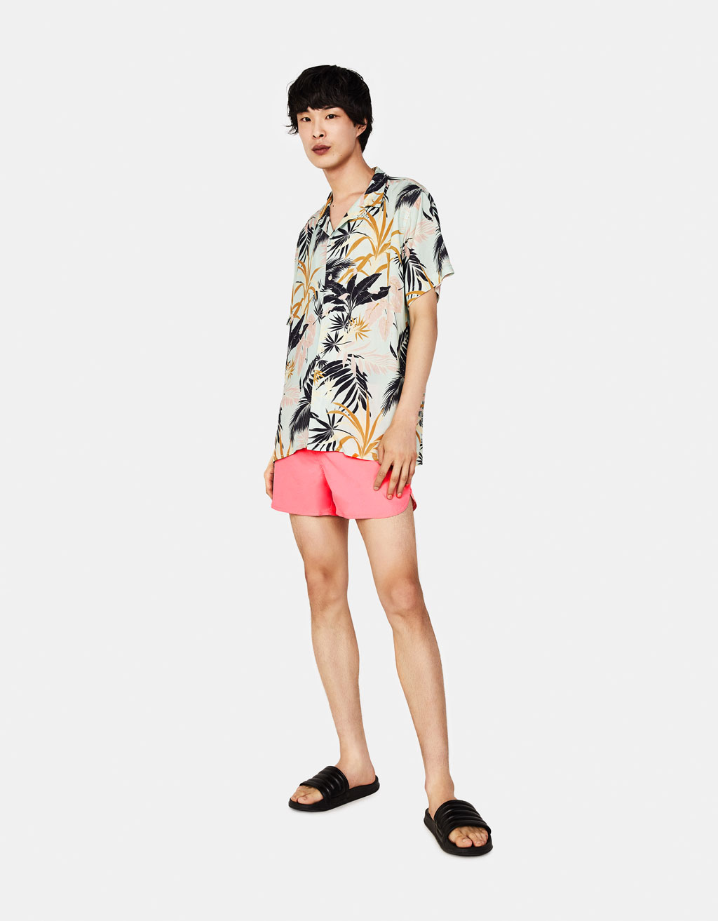 Ver Canarias España Islas Corto Bershka Bañador Todo WIHED29