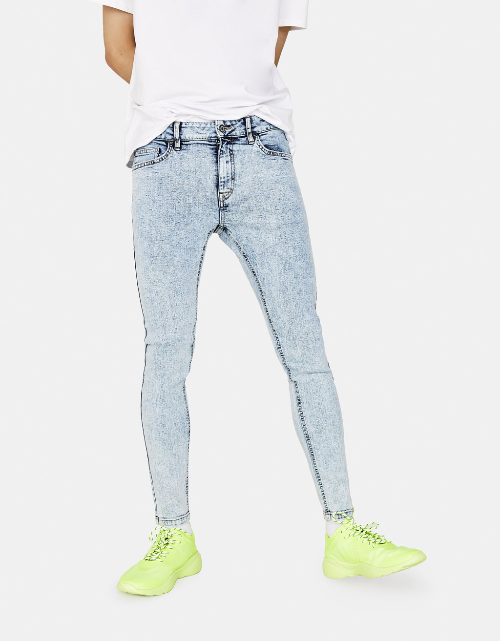 Super Skinny Jeans Clothing Men Bershka Serbia