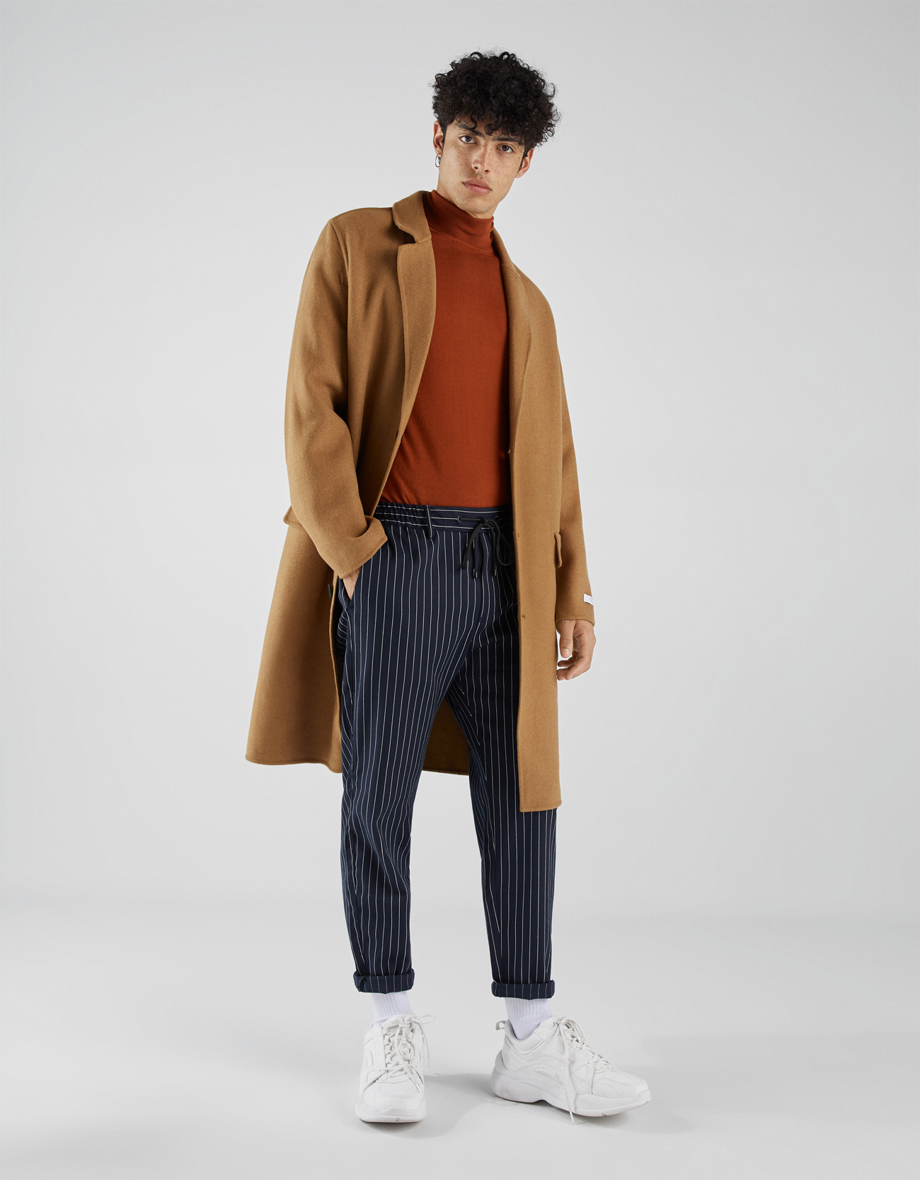 bershka suit trousers