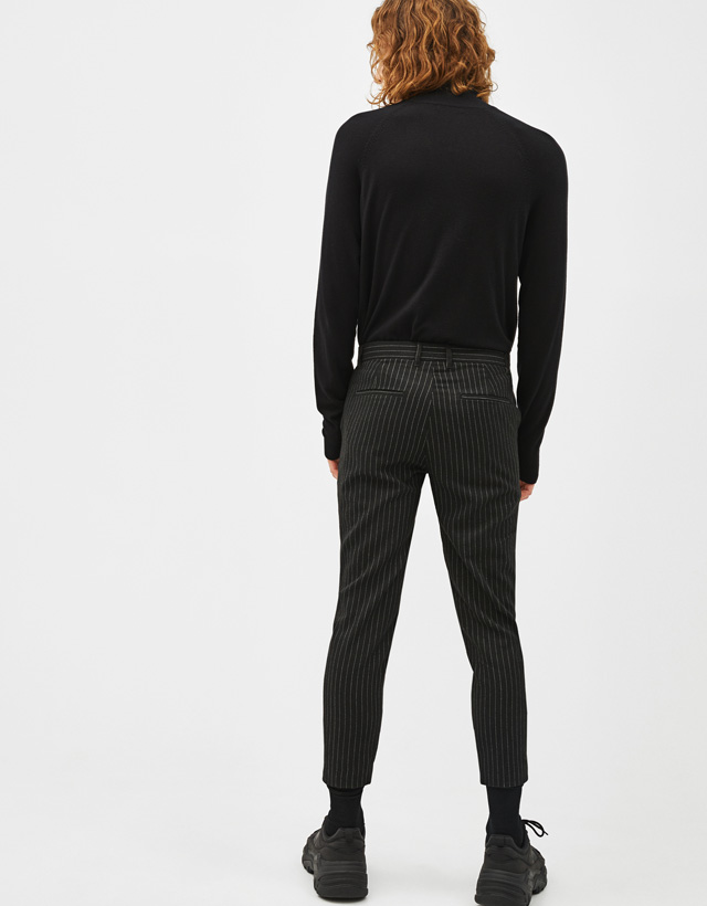 Tailored trousers - null - Bershka 
