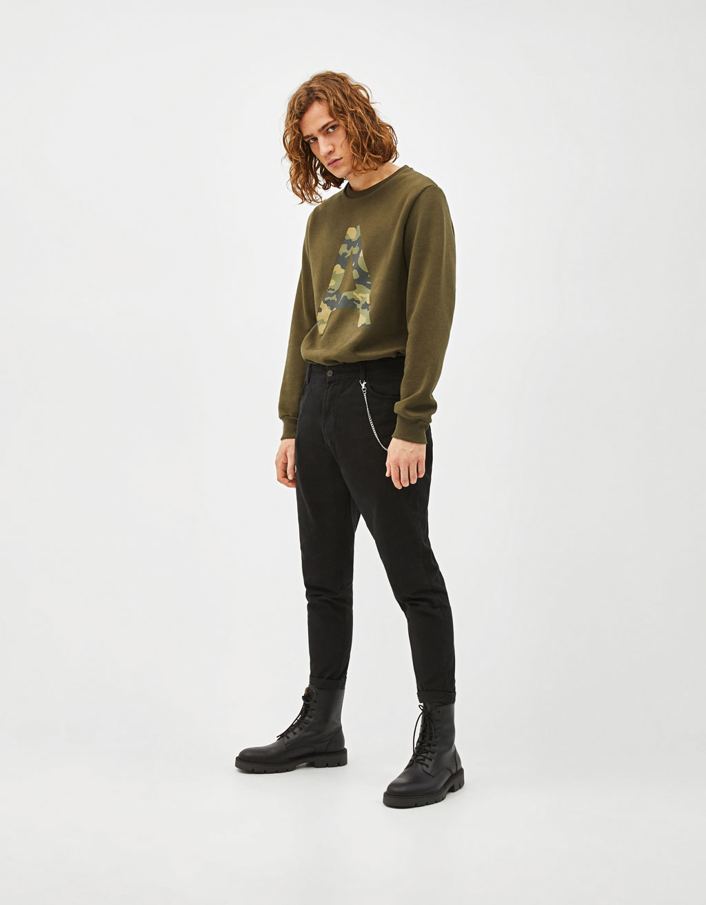 Slim Carrot Fit Trousers