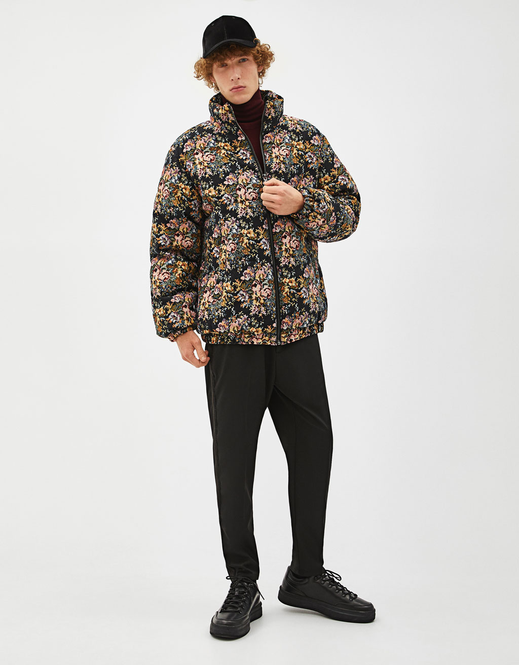 Bershka floral jacket clearance