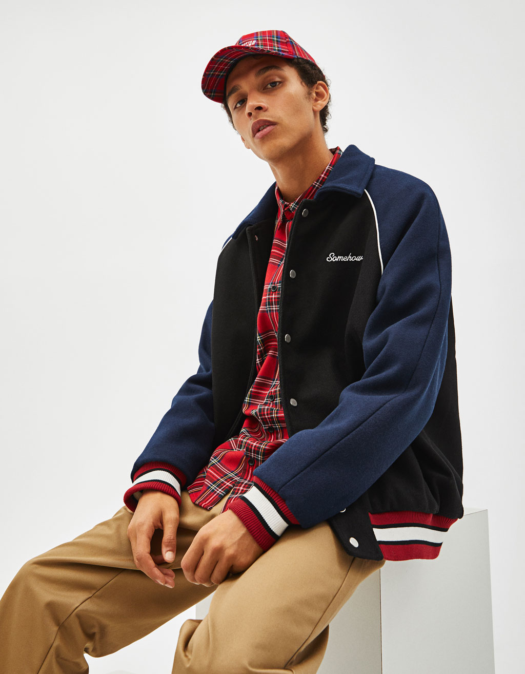 Cazadora tipo bomber