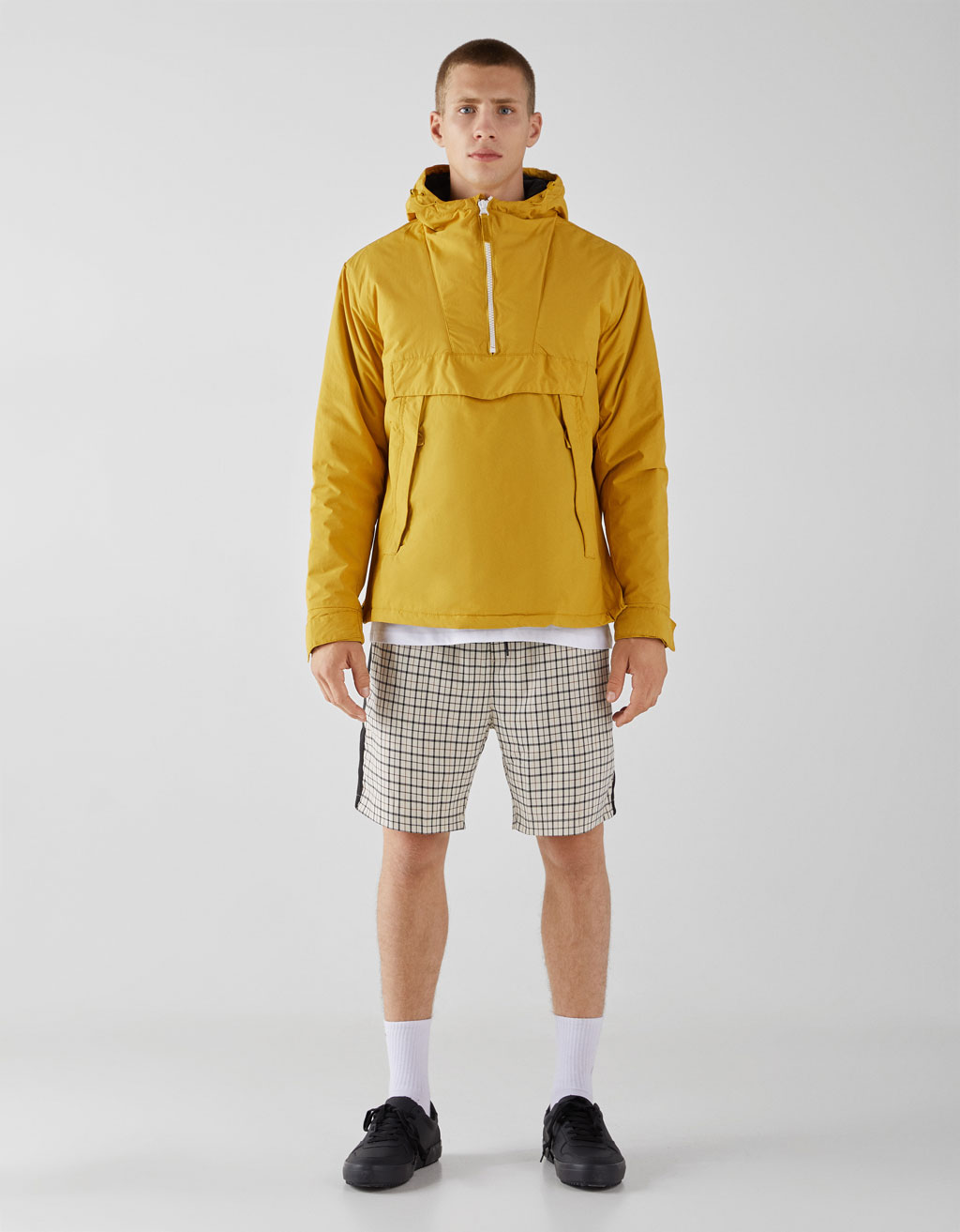 Pa275cd Pull And Bear Erkek Kanguru Mont Pacuct Com