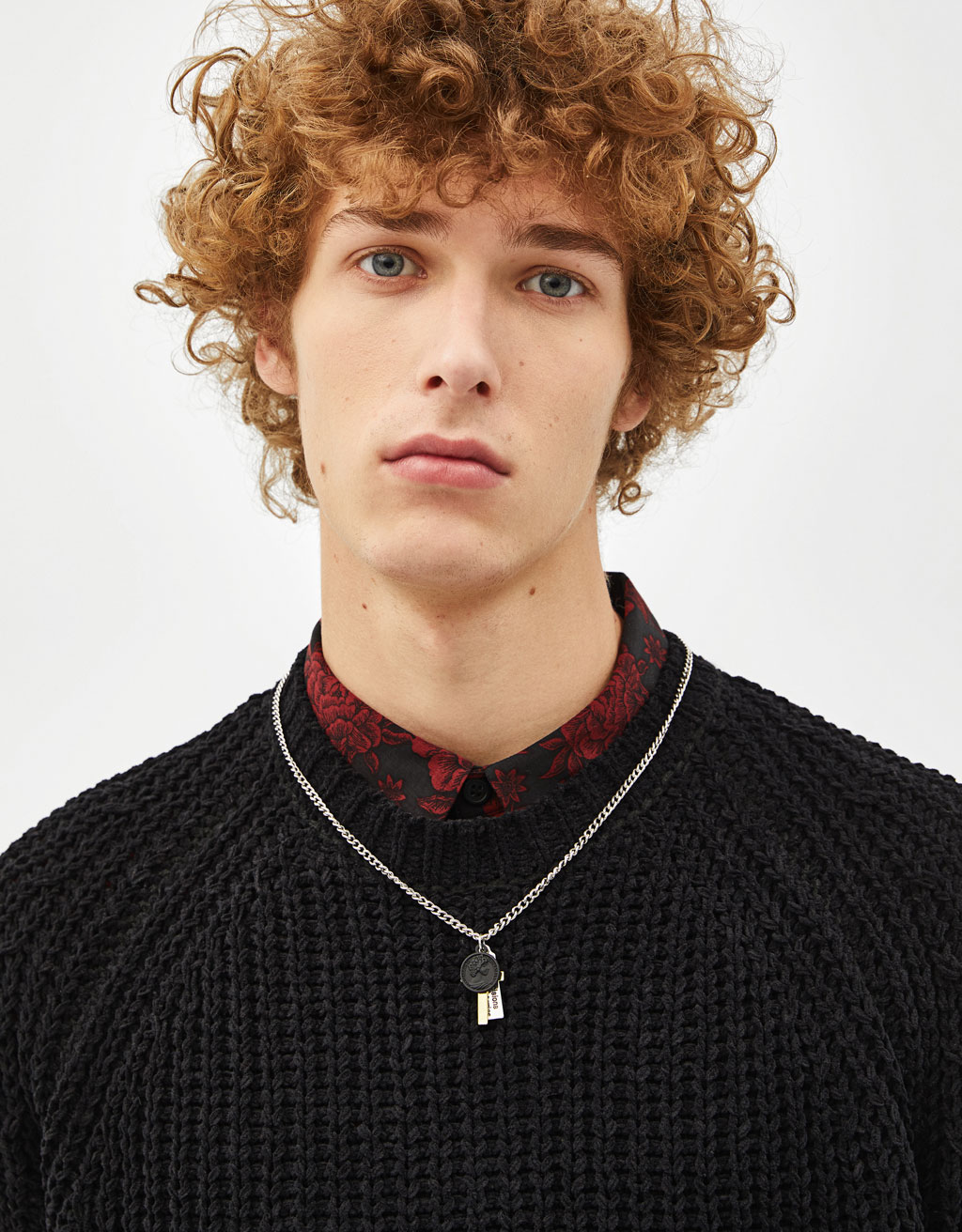 Collar Con Colgantes Mini Bershka Espana