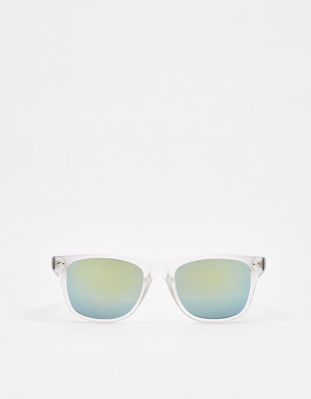 transparent frame sunglasses sale bershka tunisia
