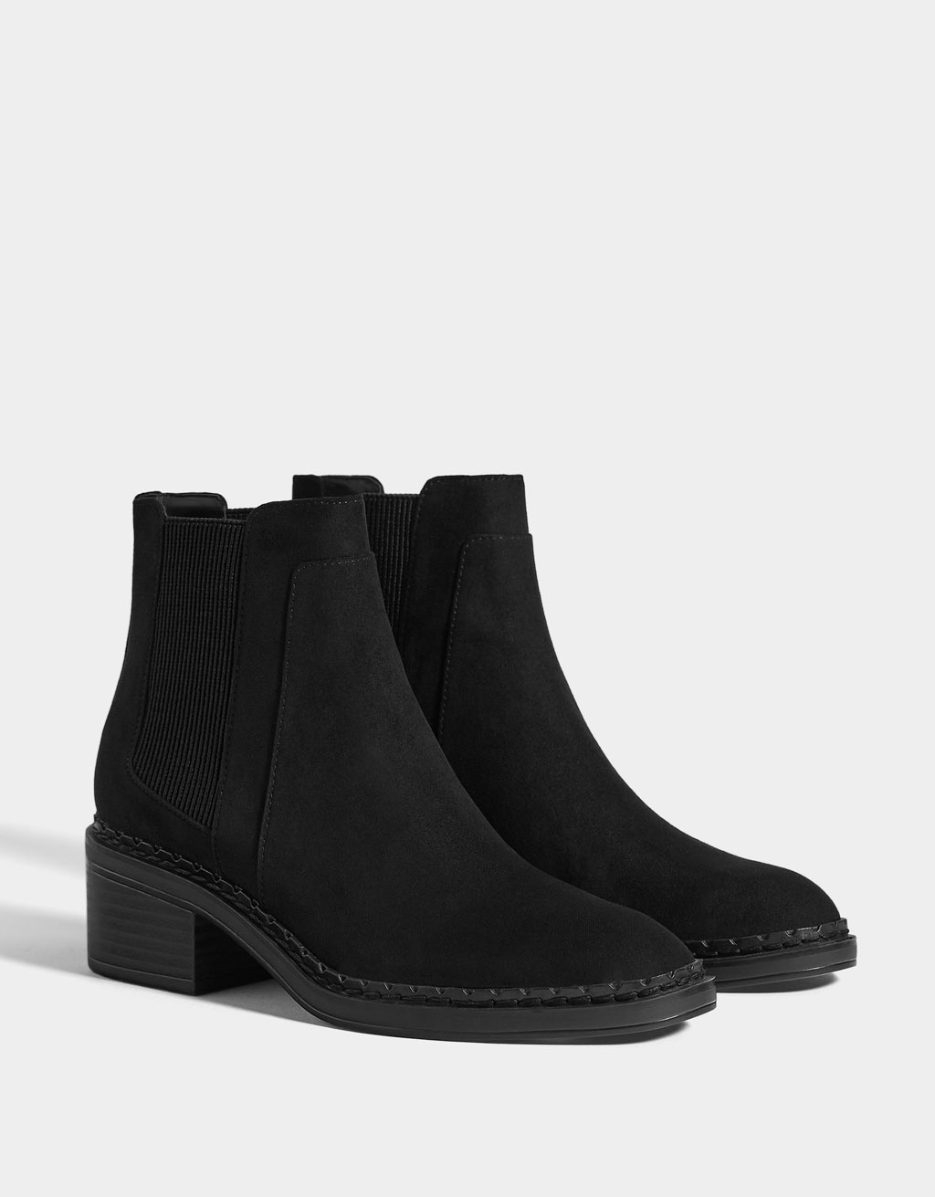 Never Pay Full Price for Low heel Ankle Boots With Elastic Panels