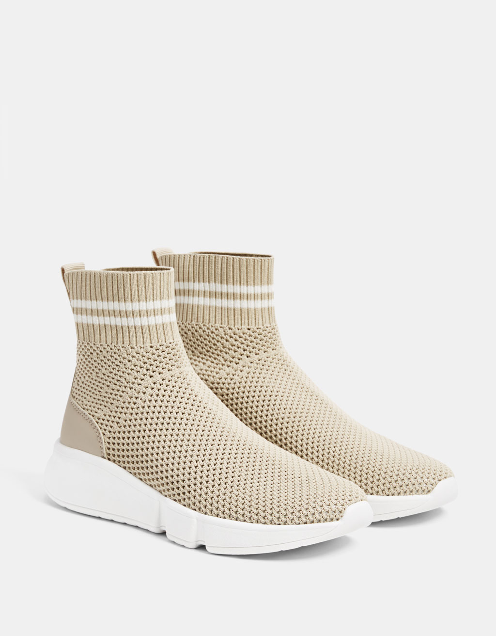 bottine chaussette bershka