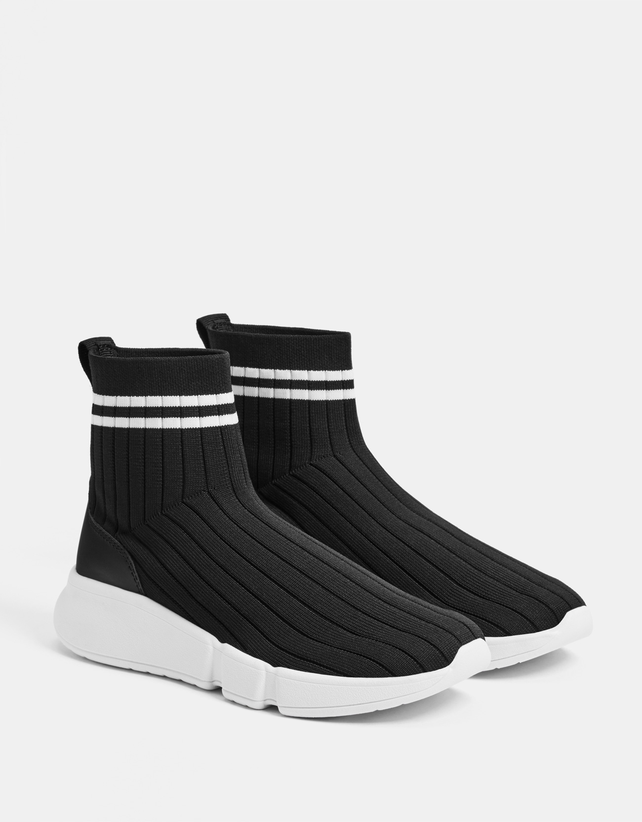 Sock-style high-top sneakers - Woman 