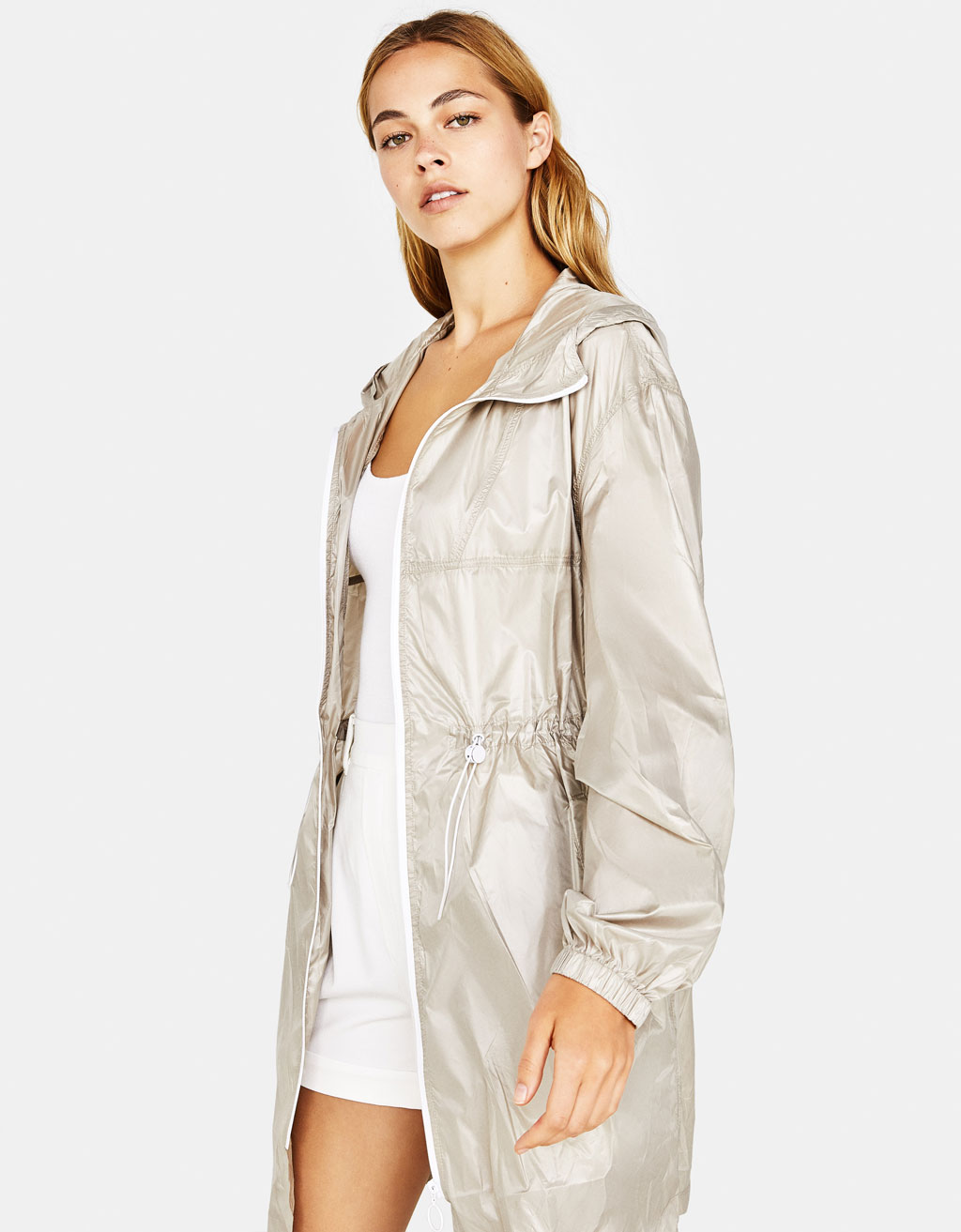 Ince Parka Carrousel Bershka Turkey