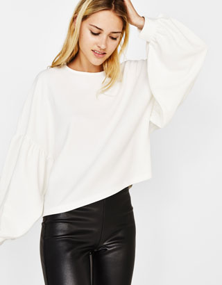 Bedrucktes Oversize-Shirt