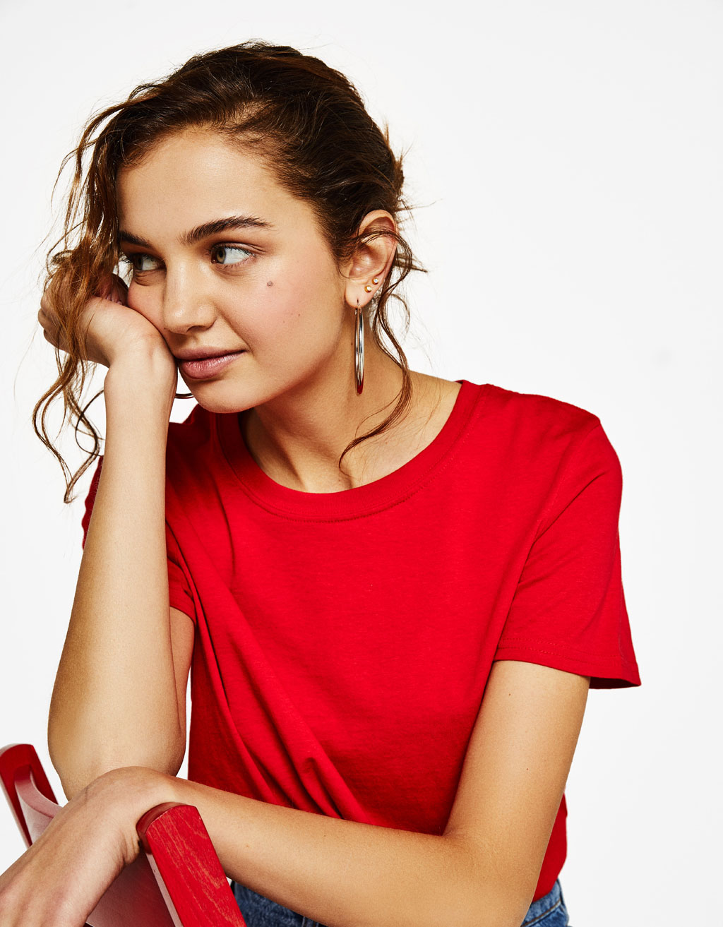 T-shirt com algodão orgânico