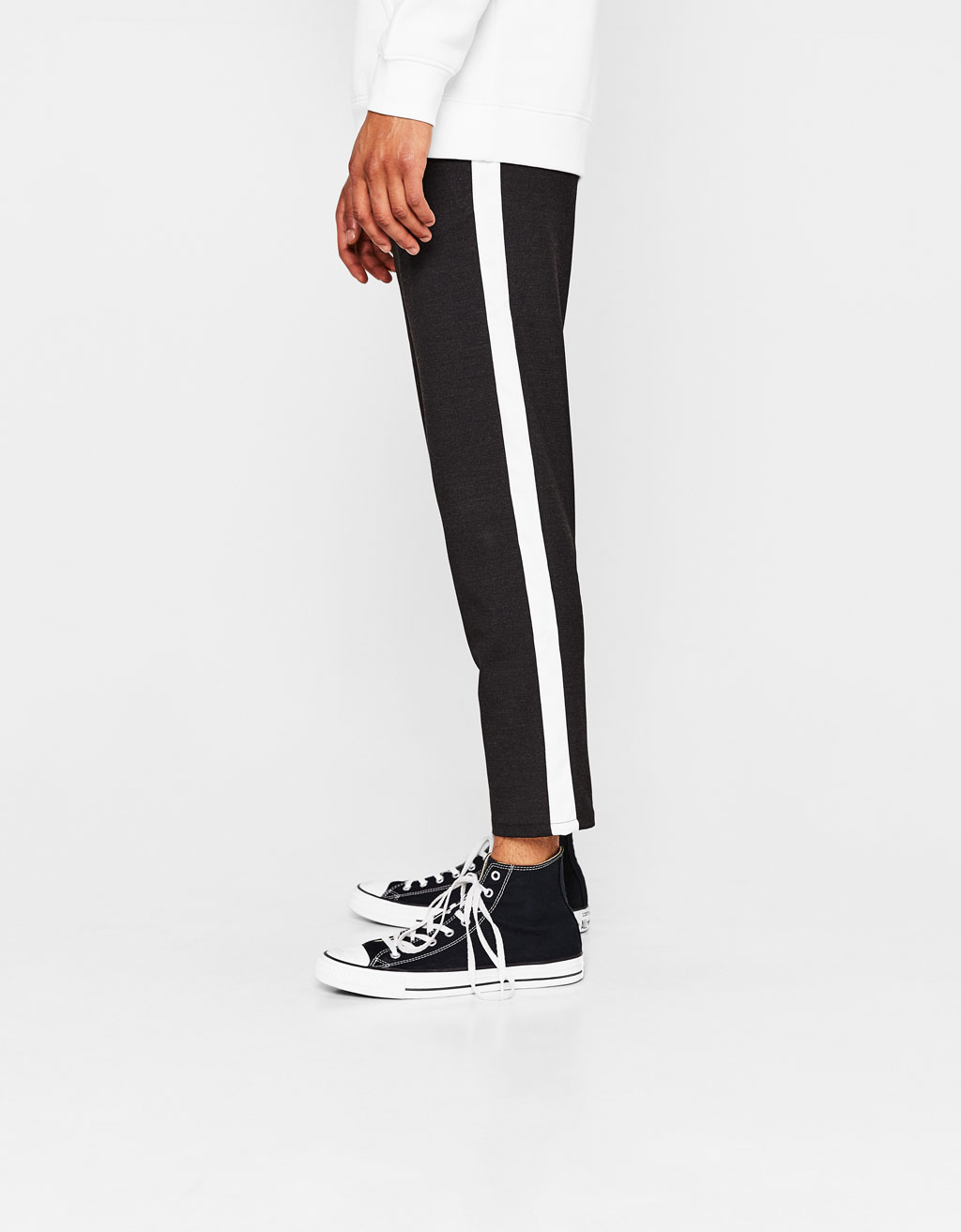 slim cropped fit bershka