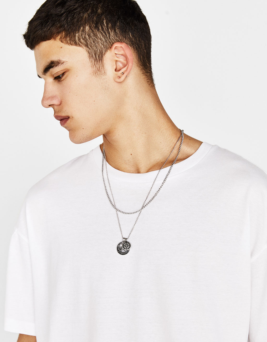 Coin Pendant Accessories Bershka Slovenia