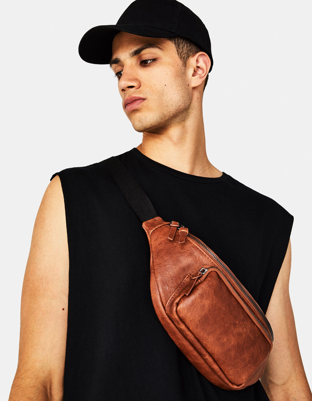 waist bag bershka man