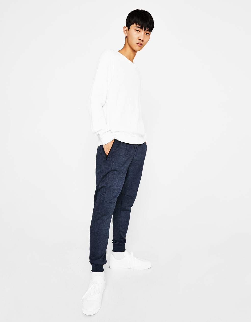 Bagcikli Jogger Pantolon Giyim Bershka Turkey