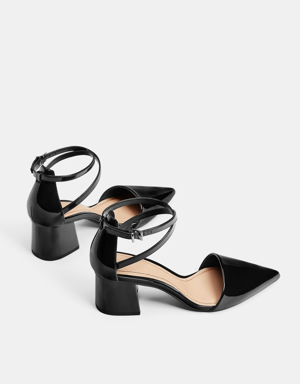 chaussures talon moyen