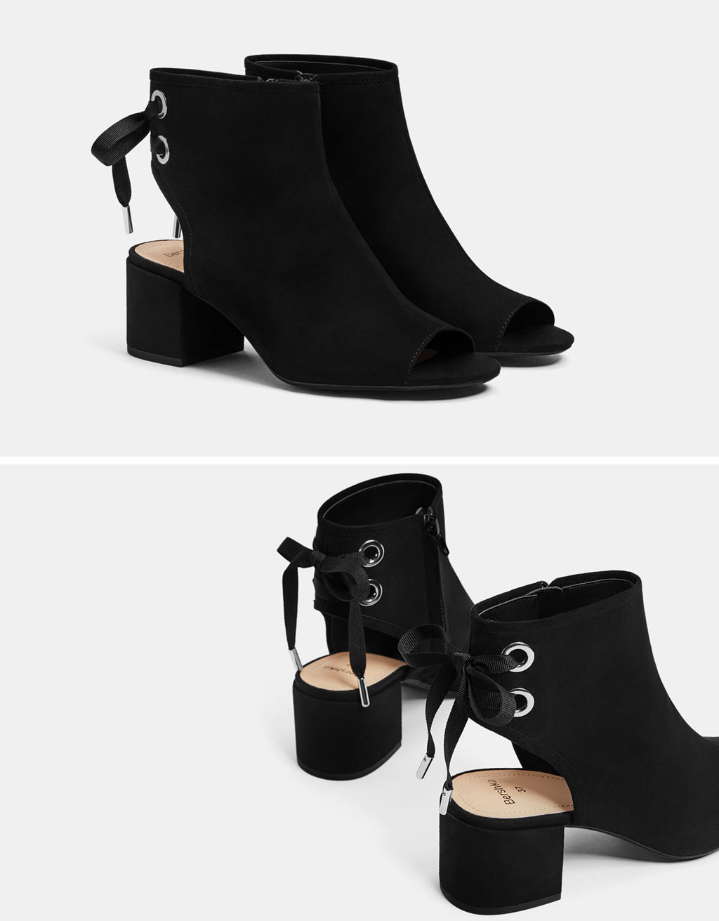 ankle boots bershka