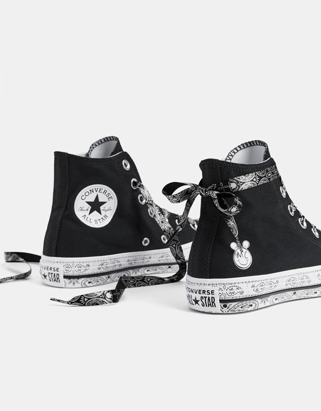 Botines tejido Converse X Miley Cyrus