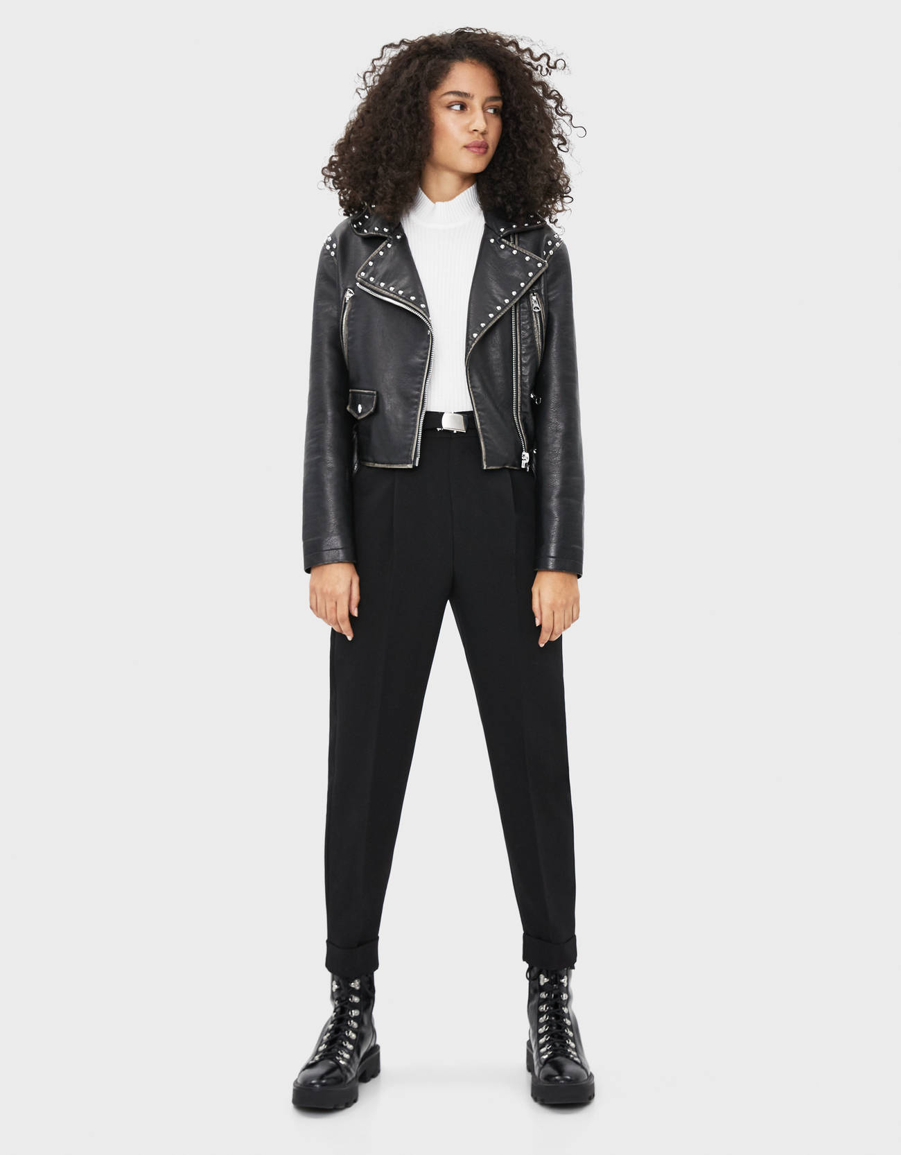 Bershka Kemerli pensli pantolon 6 Bershka Kemerli pensli pantolon 7