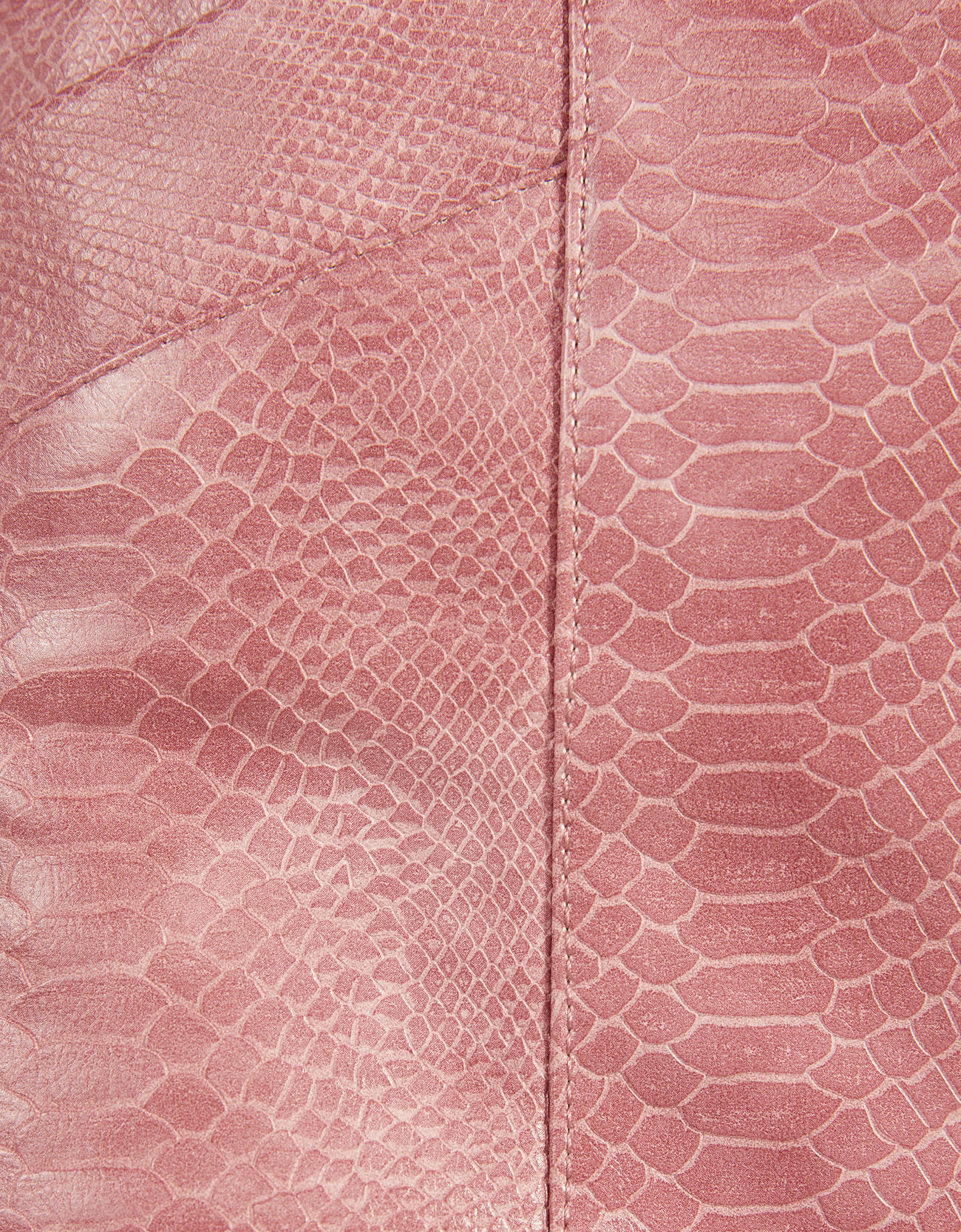 Юбка с тиснением под крокодиловую кожу Розовый Bershka