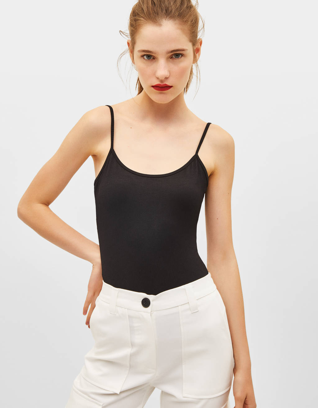 body noir bershka