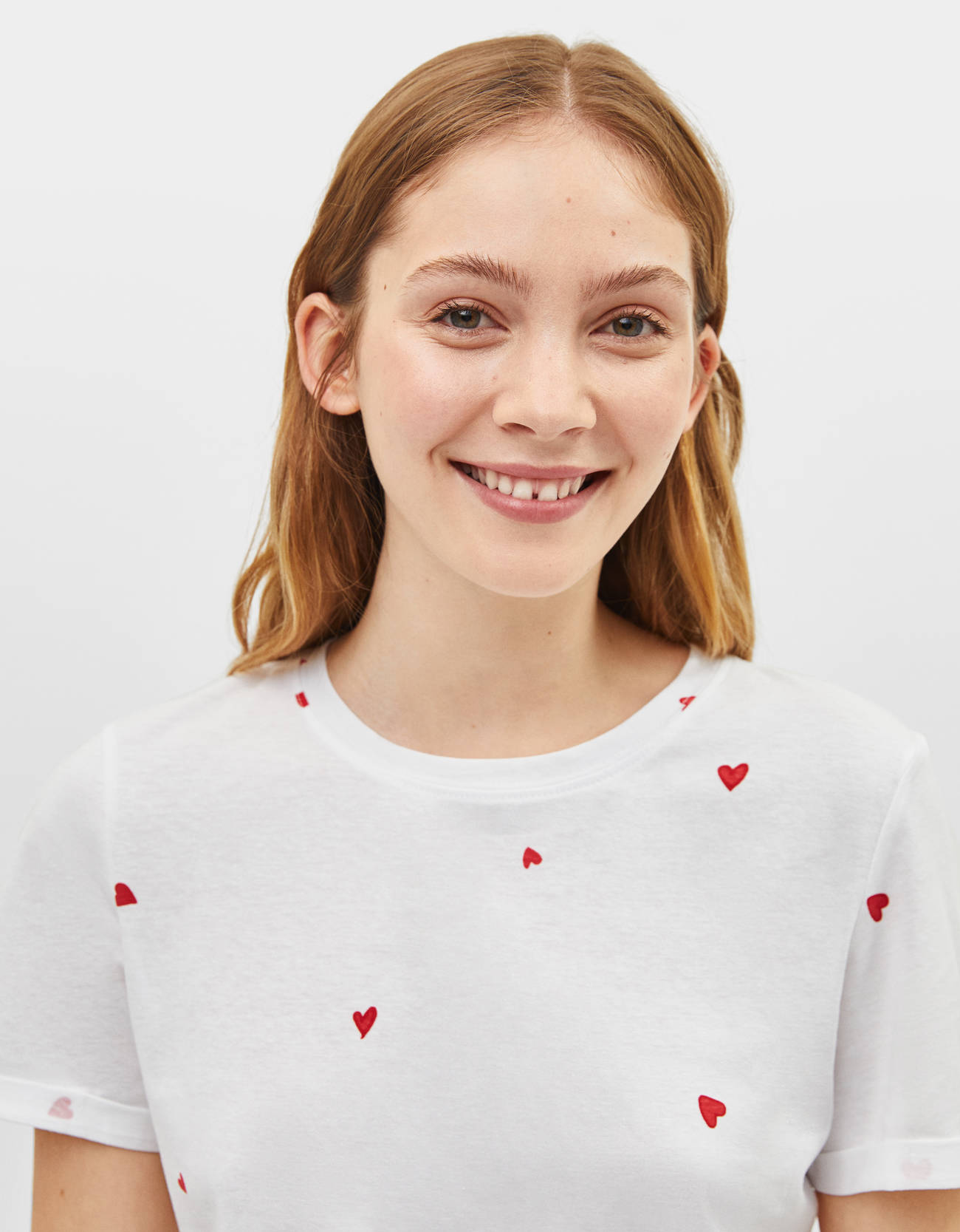 Bershka Desenli kısa kollu t-shirt 2 Bershka Desenli kısa kollu t-shirt 3