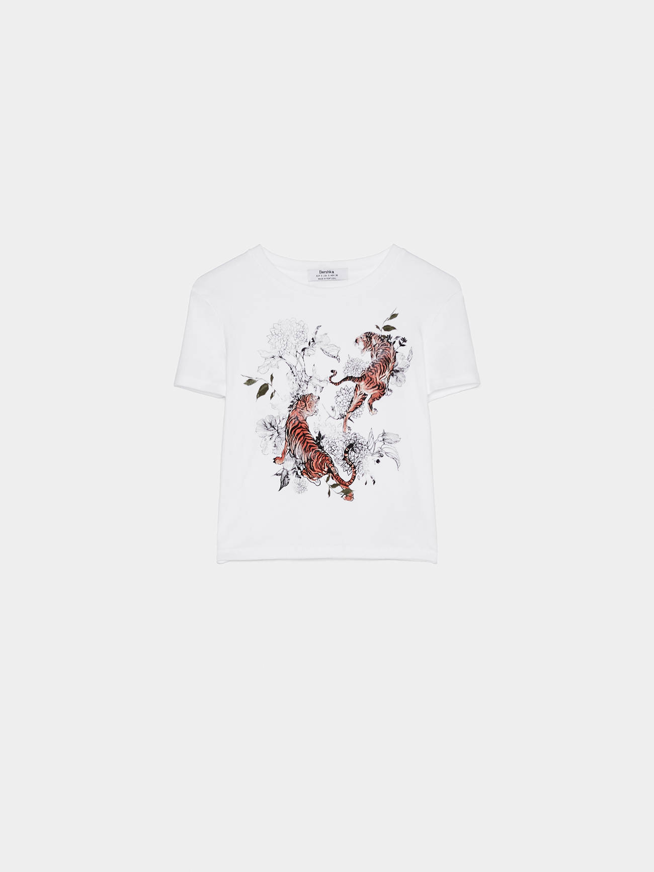 bershka tiger shirt