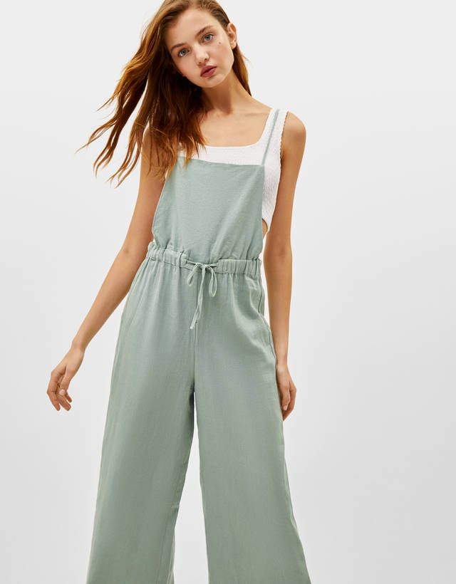 utility jumpsuit bershka