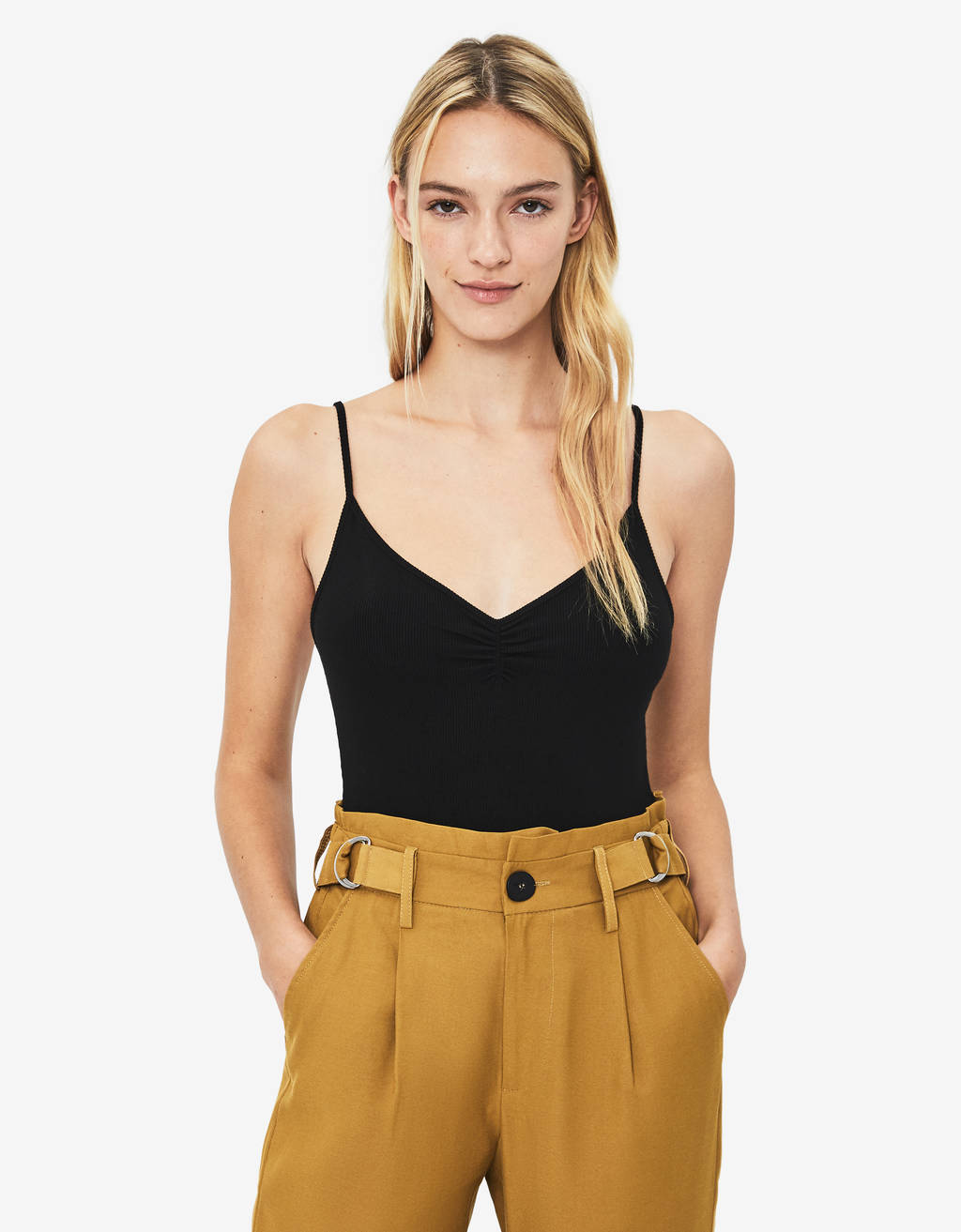 Askili Top Jean Bershka Turkey