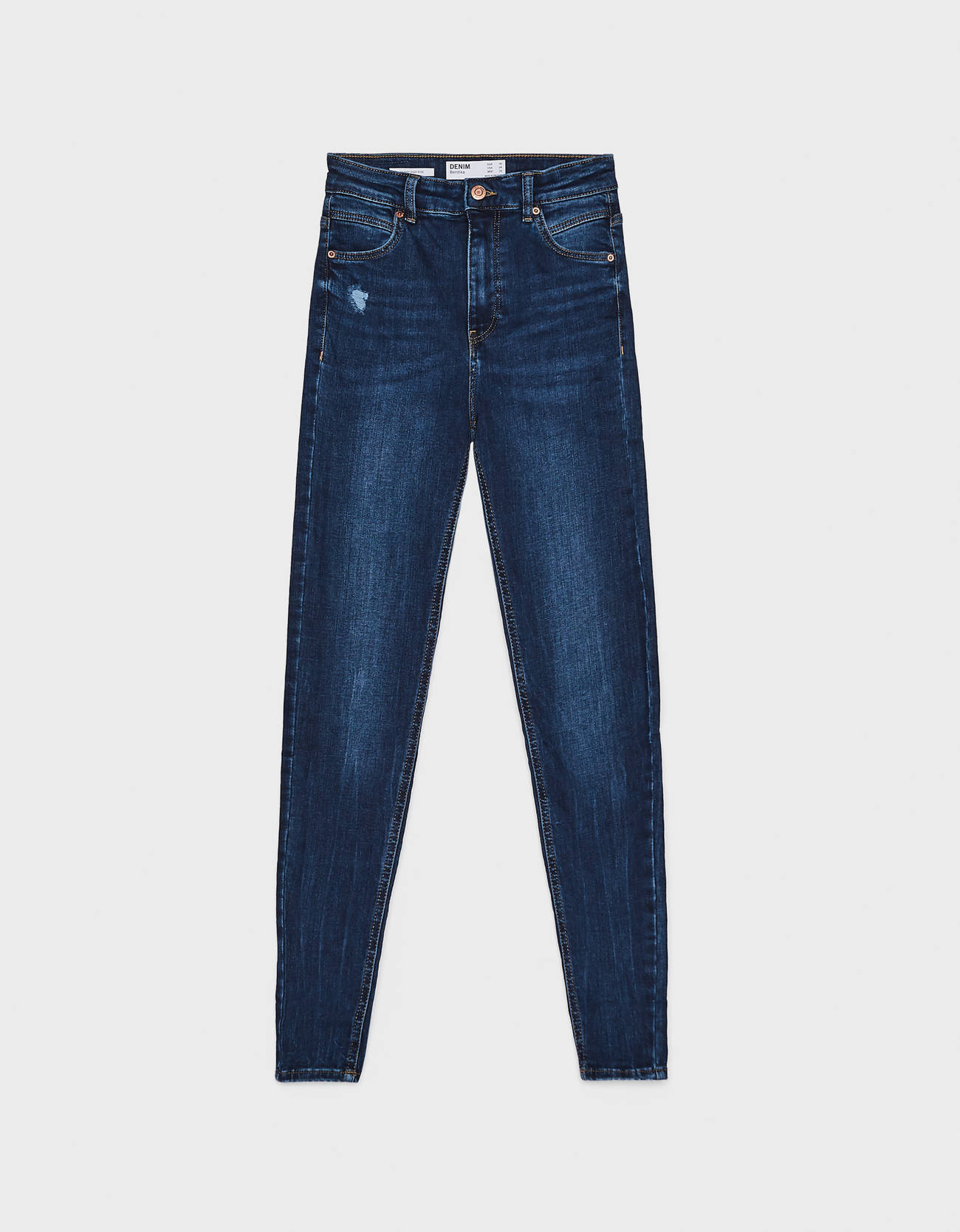 Bershka Yüksek bel skinny jean 4 Bershka Yüksek bel skinny jean 5