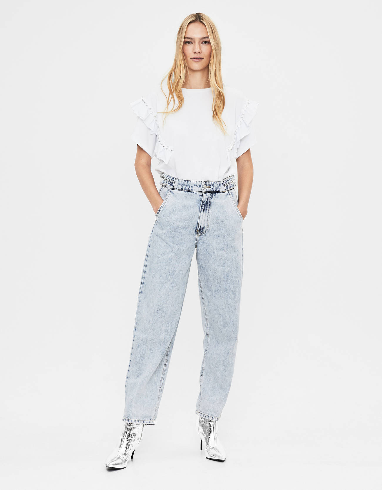 bershka balloon jeans