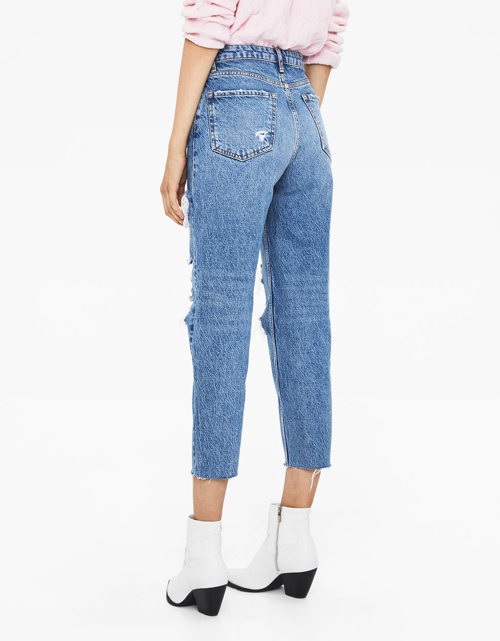 ripped mom jeans uk