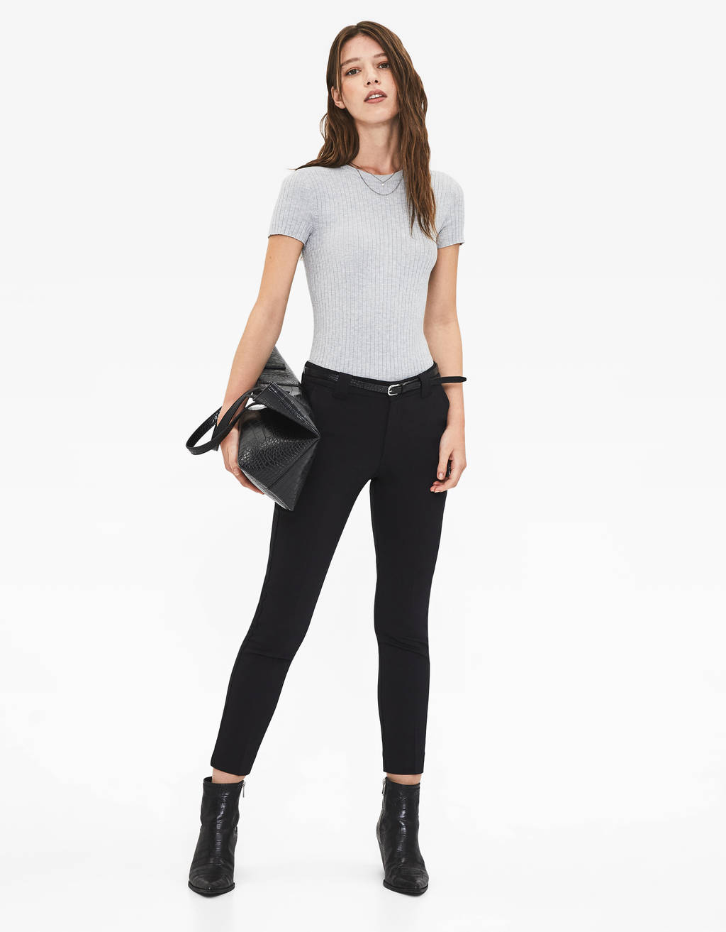 Pantalon Negro Mujer Bershka Flash Sales, UP TO 52% OFF |  www.apmusicales.com