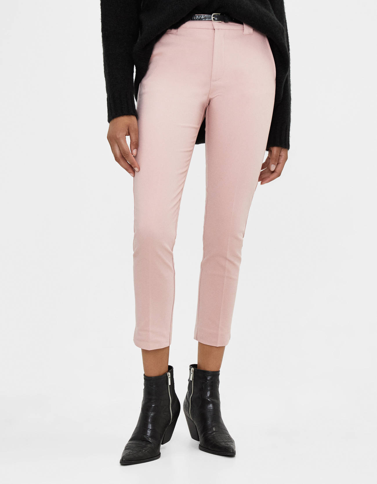 Bershka Kemerli chino pantolon 4 Bershka Kemerli chino pantolon 5