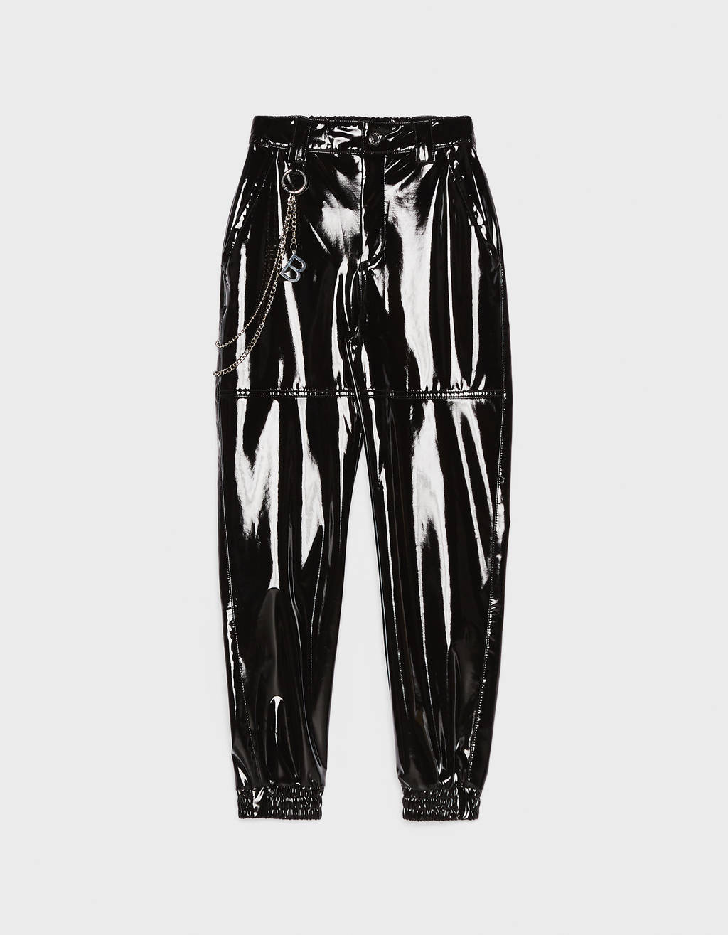 bershka black joggers