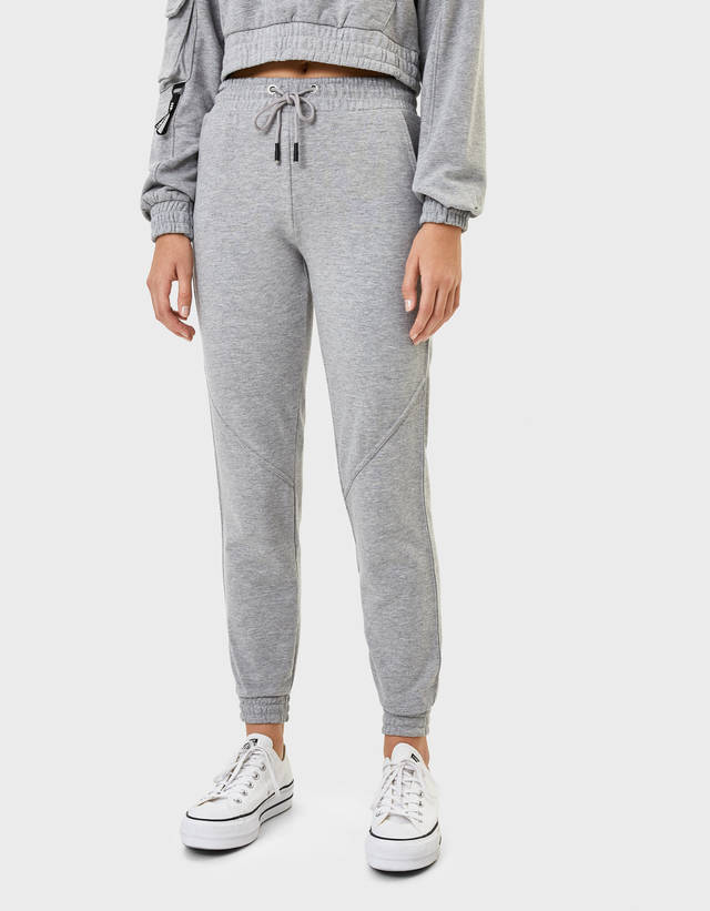 bershka grey sweatpants