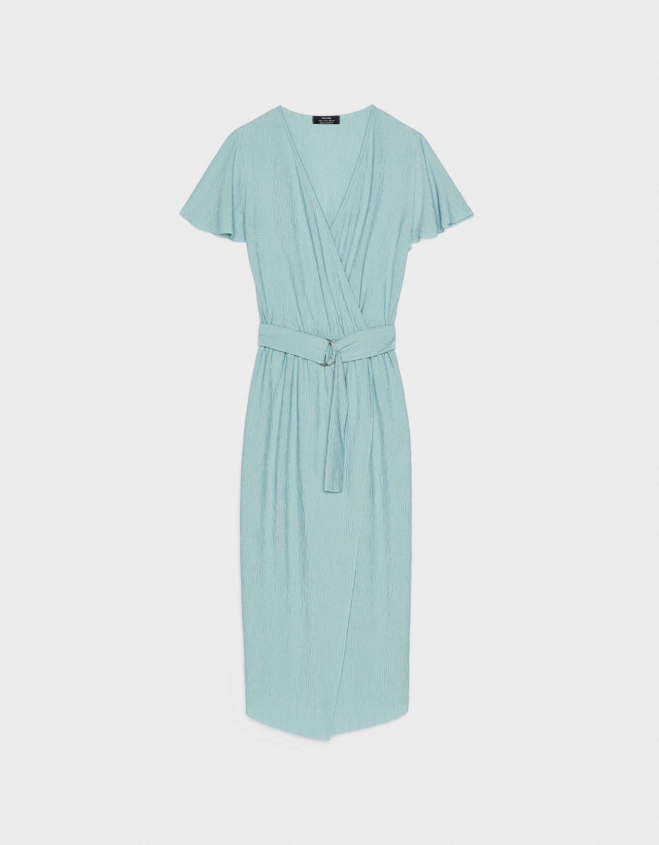 Bershka Kemerli midi elbise 4 Bershka Kemerli midi elbise 5