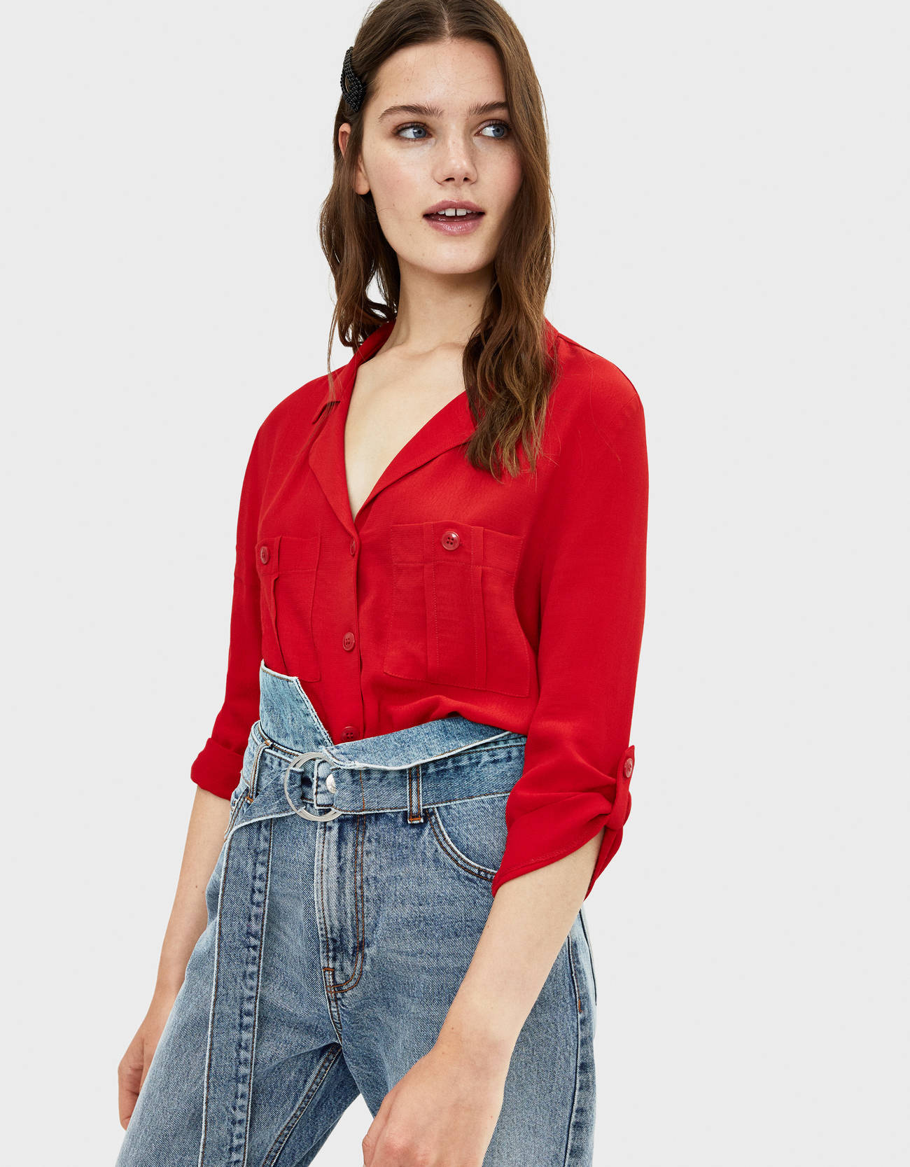 Bershka Utility gömlek 10 Bershka Utility gömlek 11