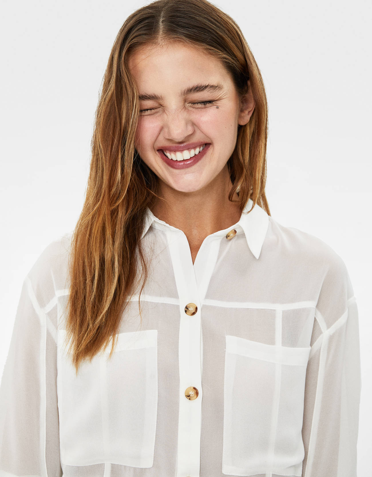 Bershka Uzun kollu gömlek 8 Bershka Uzun kollu gömlek 9
