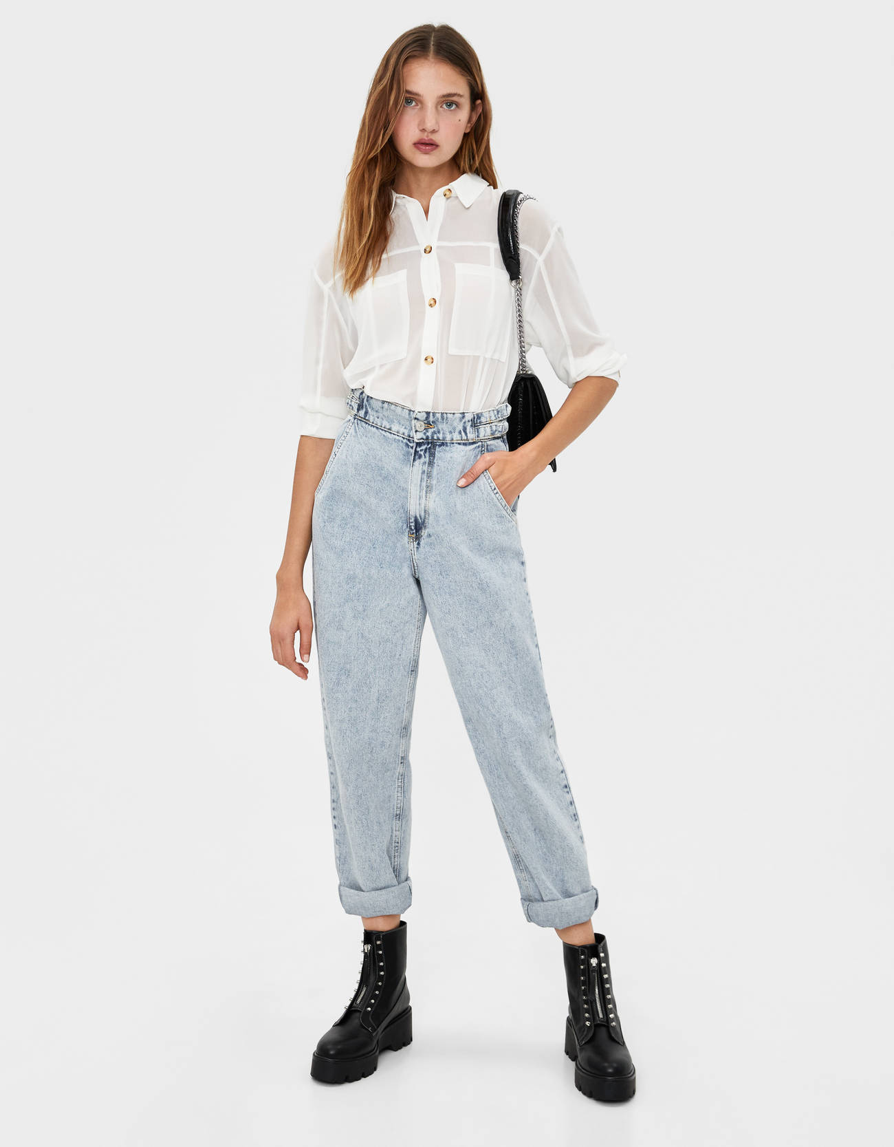 Bershka Uzun kollu gömlek 6 Bershka Uzun kollu gömlek 7