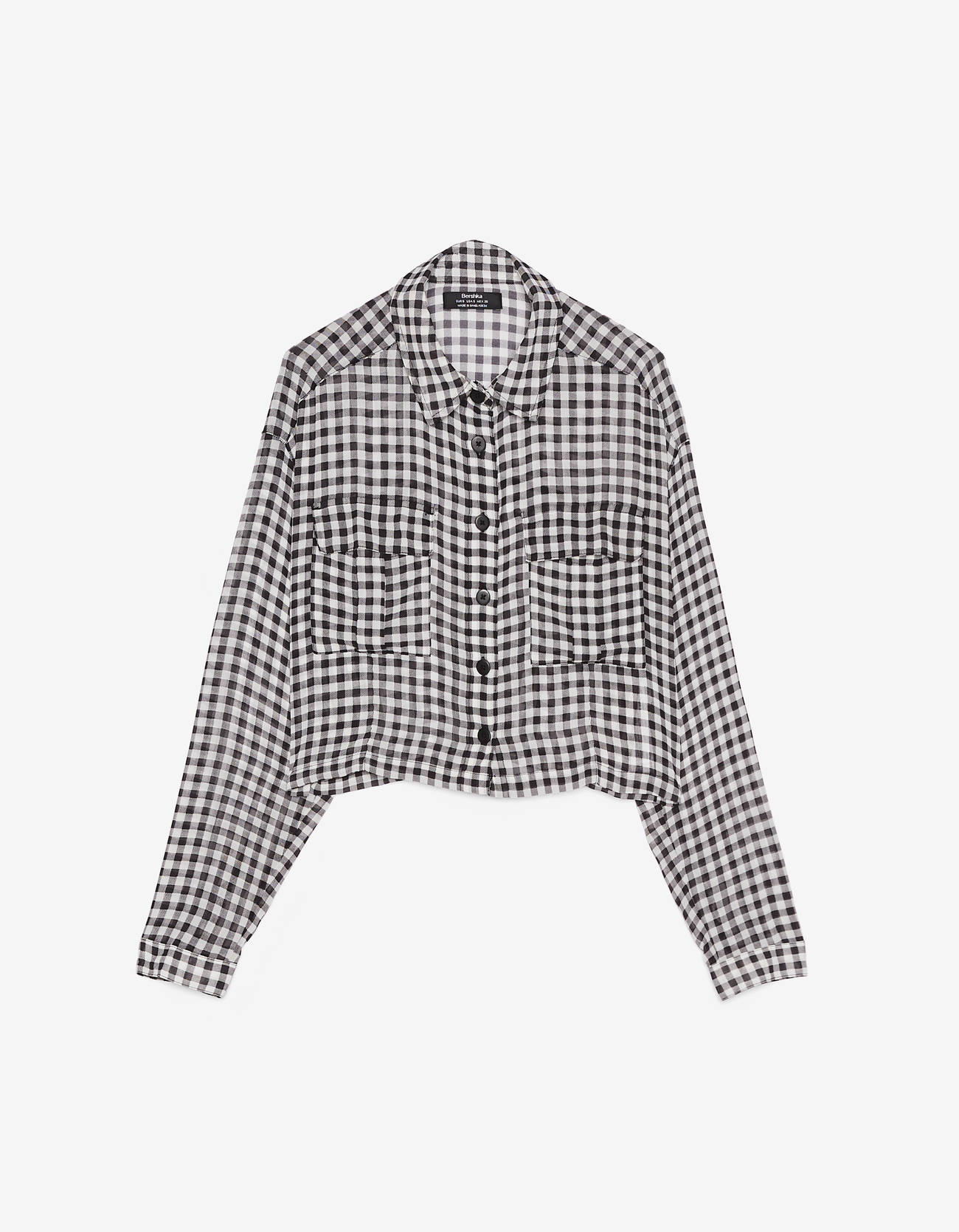 Bershka Cepli crop gömlek 6 Bershka Cepli crop gömlek 7