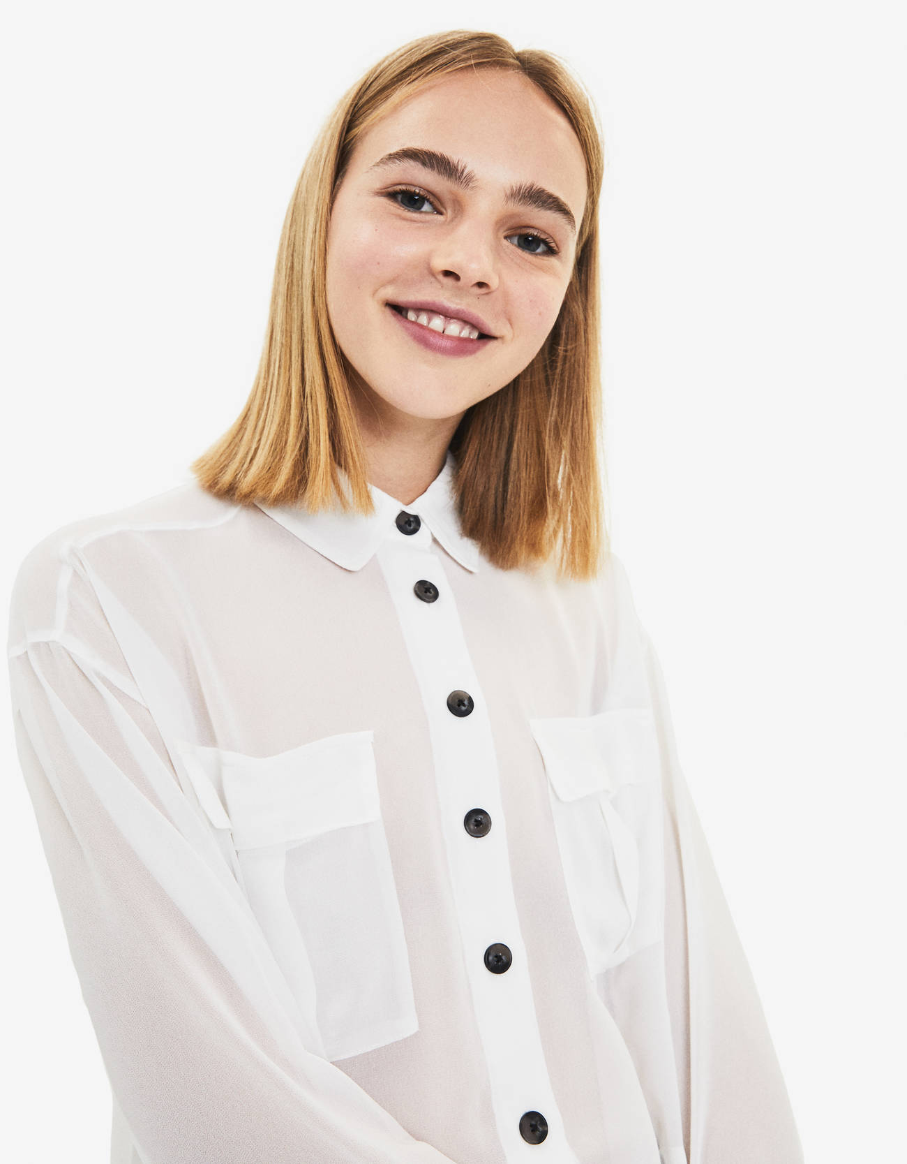 Bershka Cepli crop gömlek 4 Bershka Cepli crop gömlek 5