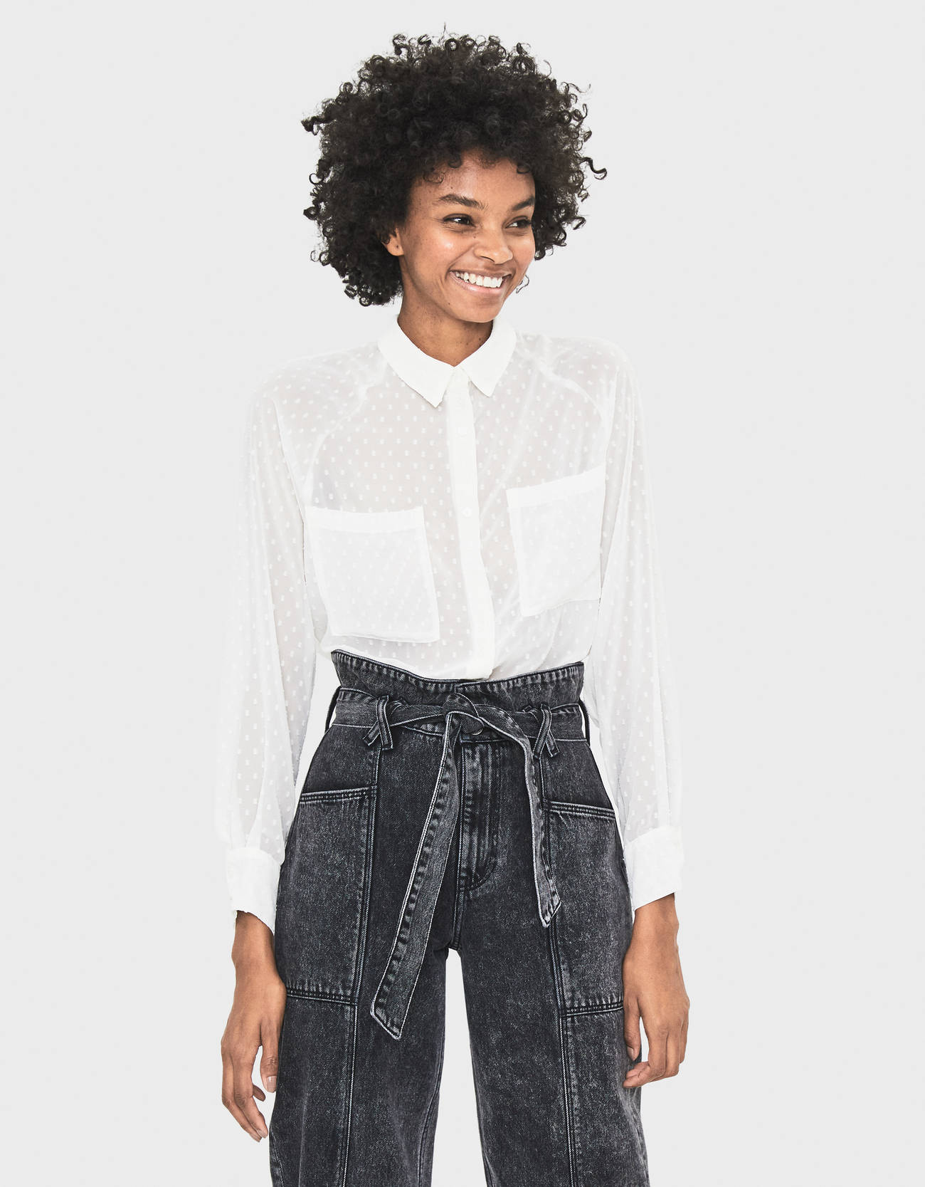 camisas de plumeti mujer