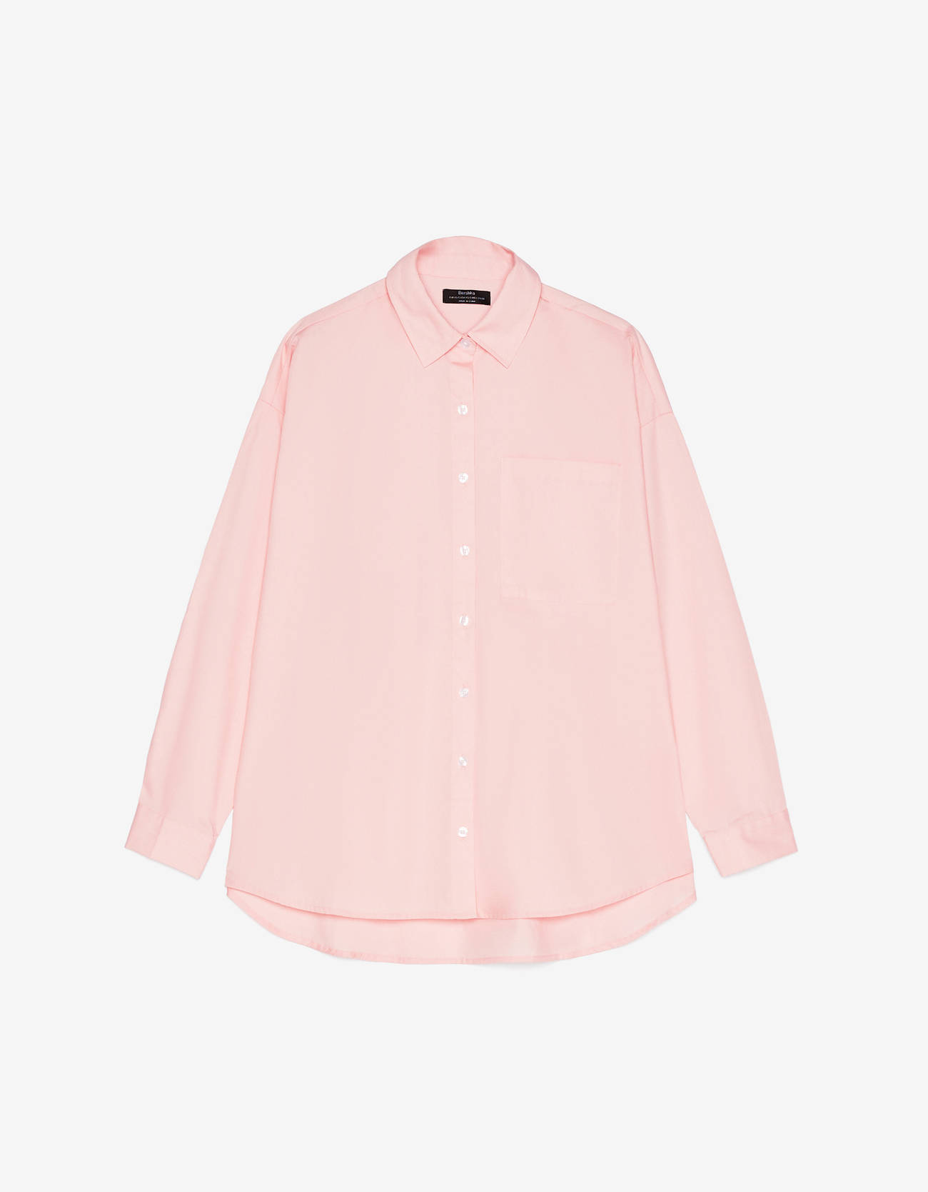 Bershka Oversize poplin gömlek 6 Bershka Oversize poplin gömlek 7