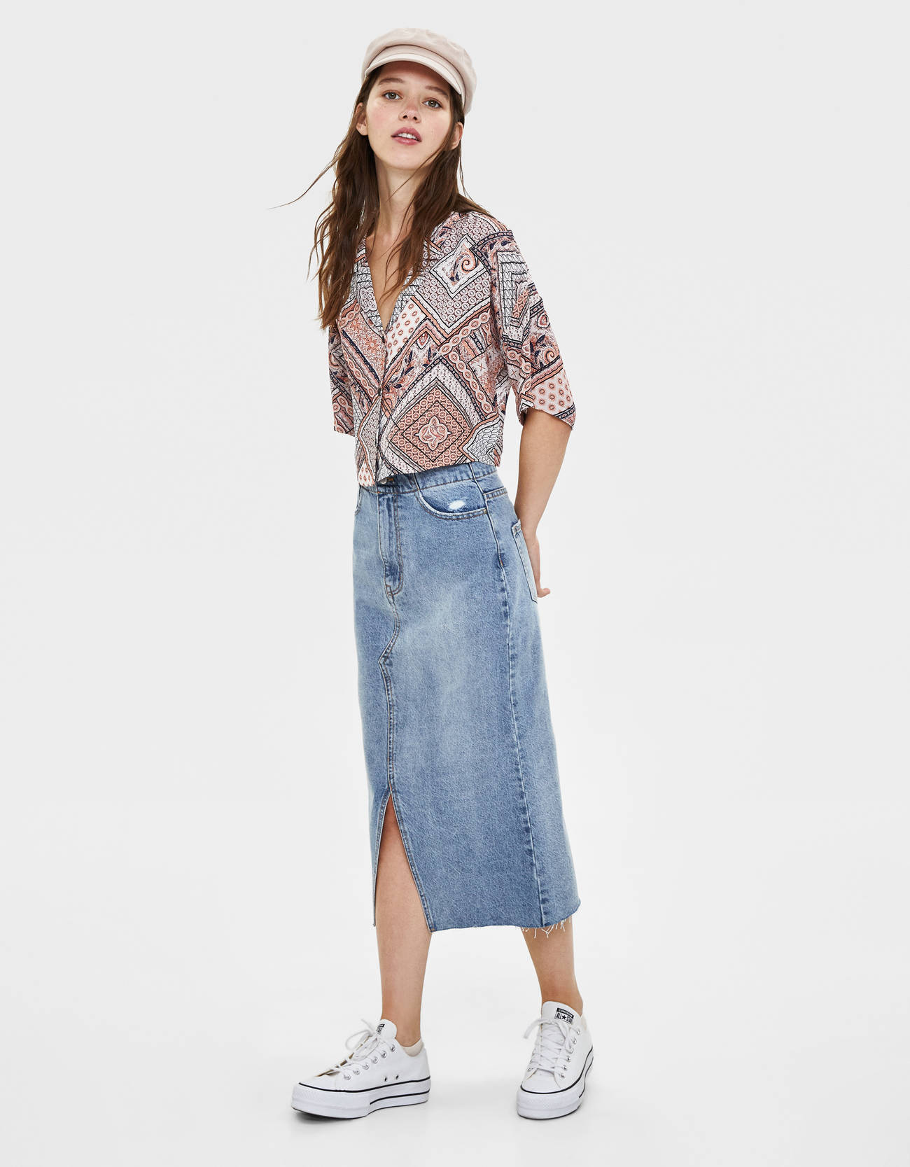 Bershka Crop gömlek 2 Bershka Crop gömlek 3