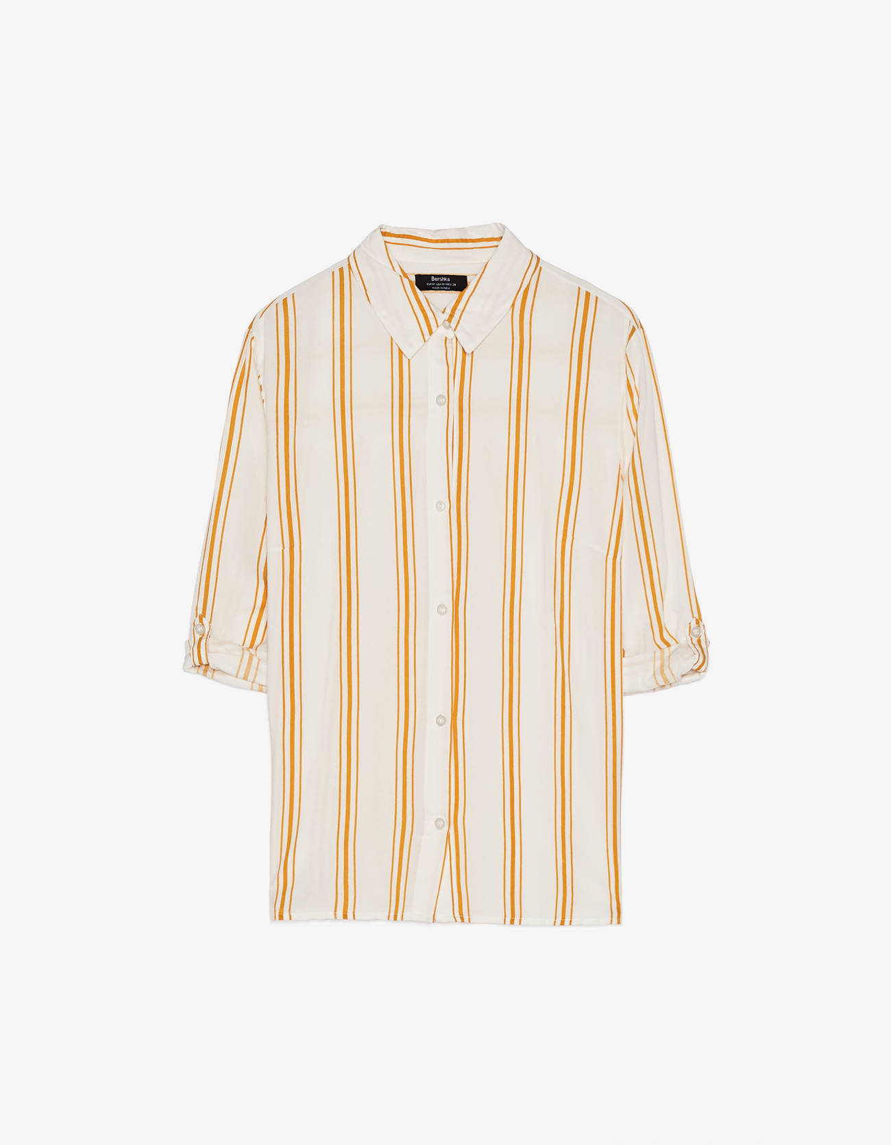 Bershka Kıvrık kollu gömlek 6 Bershka Kıvrık kollu gömlek 7