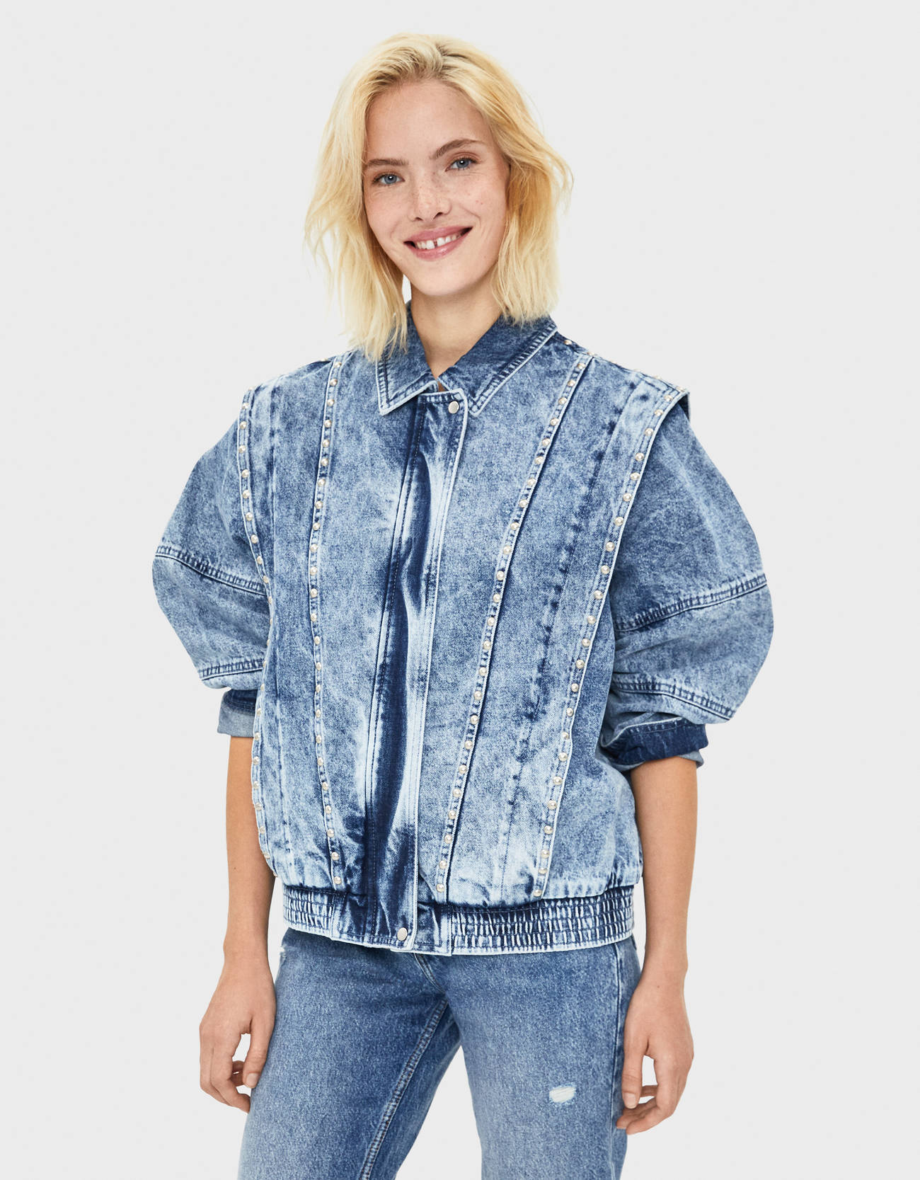 bershka denim jacket